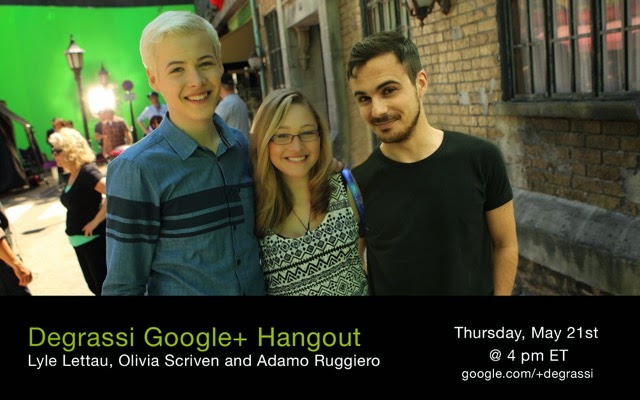 Google Hangout - Lyle, Olivia, Adamo