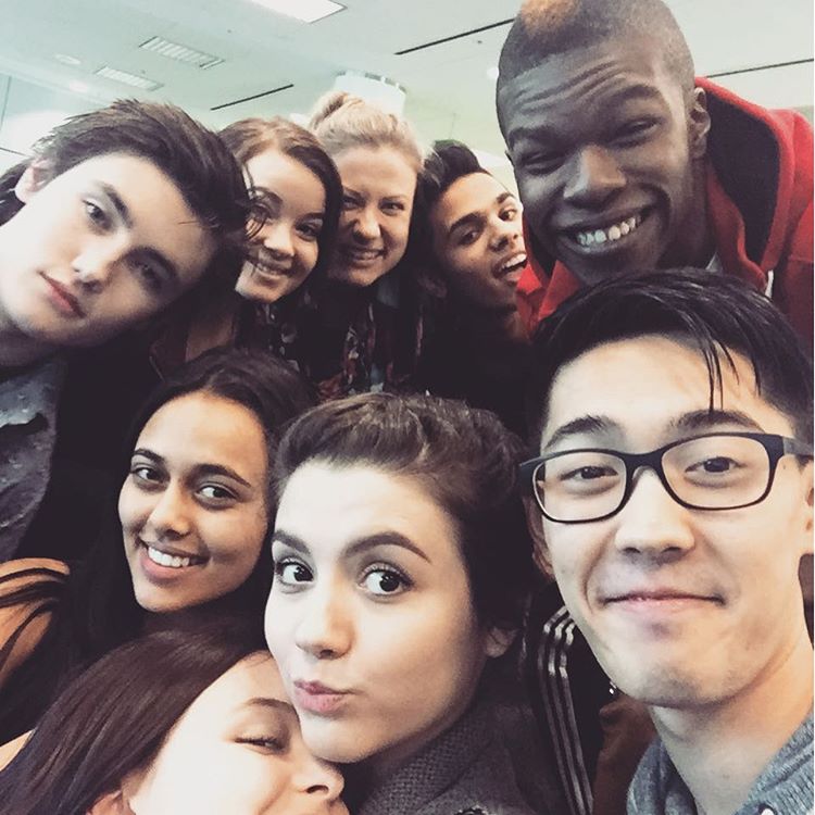 Image via @theanagolja/instagram "Ecuador, here we comeeee! @metowe @freethechildren @degrassi"